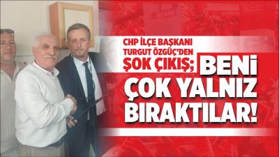 Cumhuriyet Halk Partisi Uzunköprü ilçe başkanı Turgut Özgüç, 14 Ağustos