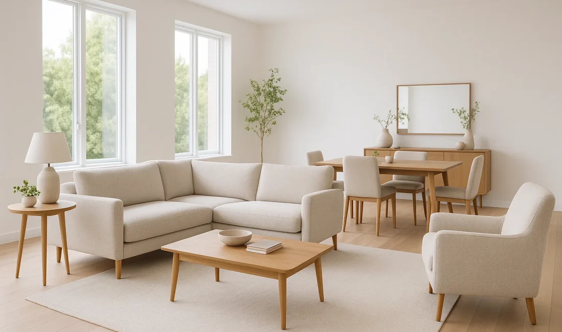 Salon dekorasyonu yaparken en çok tercih edilen mobilyalar koltuk takımı