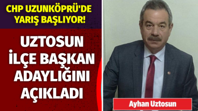 CHP Uzunköprü İlçe Sekreteri Ayhan Uztosun, yaptığı basın açıklamasıyla CHP