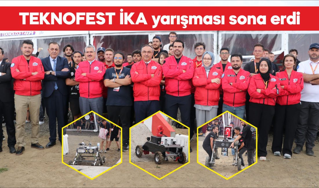 Tekirdağ'da yapılan TEKNOFEST İnsansız Kara Aracı (İKA) Yarışması tamamlandı.