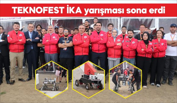 Tekirdağ'da yapılan TEKNOFEST İnsansız Kara Aracı (İKA) Yarışması tamamlandı.