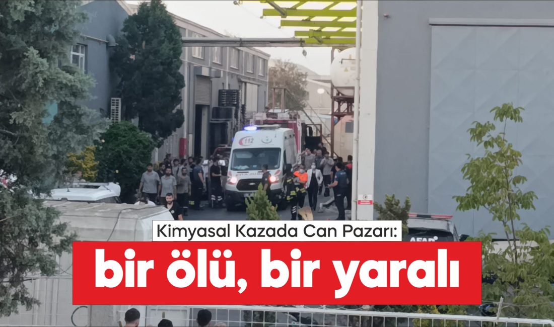 Kimyasal sıvı kazanına düşen iki işçiden biri öldü, diğeri yaralandı