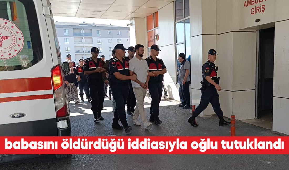 Tekirdağ'ın Çerkezköy ilçesinde babasını öldürdüğü iddiasıyla oğlu tutuklandı.