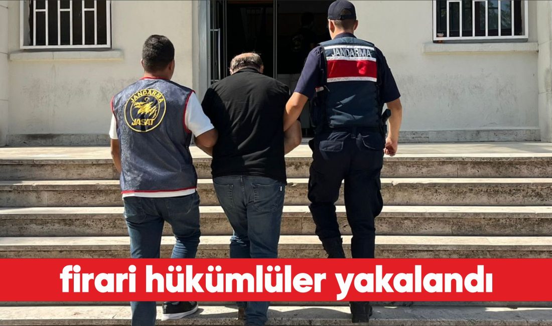 Edirne'nin Uzunköprü ilçesinde kesinleşmiş hapis cezası bulunan firari hükümlüler yakalandı.