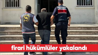 Edirne'nin Uzunköprü ilçesinde kesinleşmiş hapis cezası bulunan firari hükümlüler yakalandı.