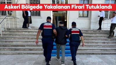 Yurt dışına kaçmaya çalışırken yakalanan 2 kişiden biri tutuklandı.