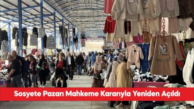 Edirne'de "Sosyete Pazarı" olarak bilinen, Bulgar ve Yunan turistlerin de