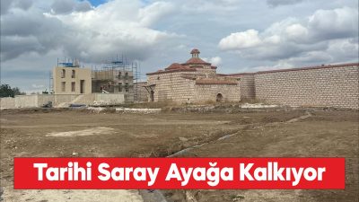 Edirne Sarayı'nın ayağa kaldırılması için başlatılan çalışmalar sürüyor.