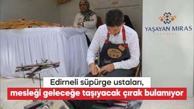 Kentte yarım asır önce 400'ü bulan süpürge ustası sayısı, bugün