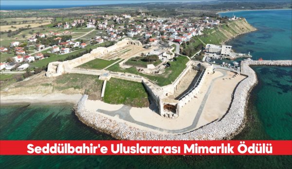 Gelibolu Yarımadası'ndaki Seddülbahir Kalesi, mimarlık dünyasının saygın platformlarından The International