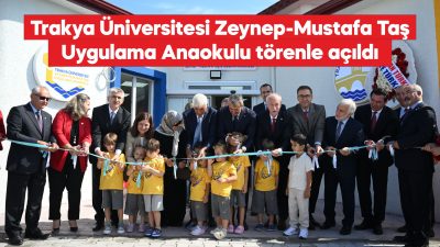 Trakya Üniversitesi Zeynep-Mustafa Taş Uygulama Anaokulu, Milli Eğitim Bakan Yardımcısı