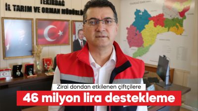 İl Tarım ve Orman Müdürü Mehmet Aksoy, bu yıl zirai