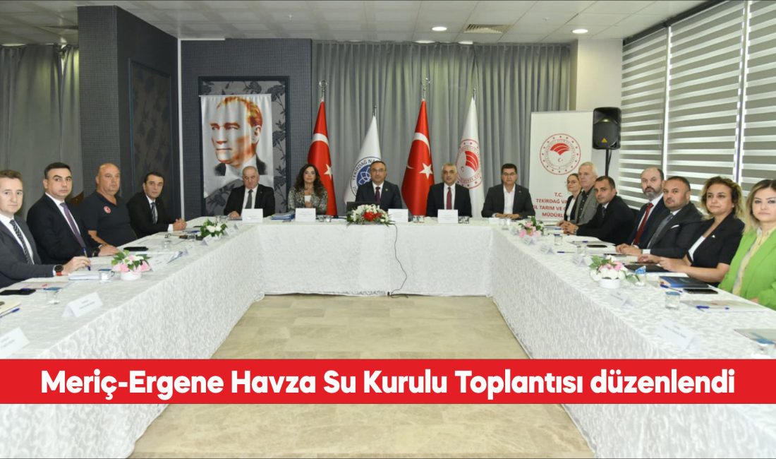 Tekirdağ Valisi Recep Soytürk, su sorununun yalnızca Trakya'nın ve Türkiye'nin