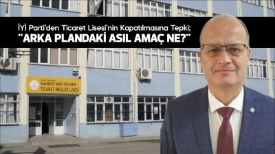 Edirne’nin Uzunköprü ilçesinde, Mahmut Arif Dilmen Ticaret Mesleki ve Teknik