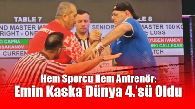 Uzunköprü’de gençleri bilek güreşi sporuna yönlendiren, bu branşı tabana yayarak