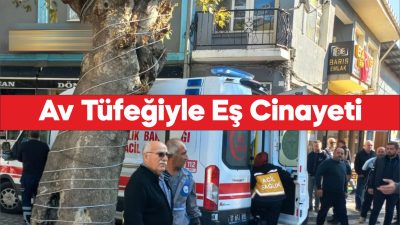 Çanakkale'de eşi tarafından av tüfeğiyle vurulan kadın öldü.