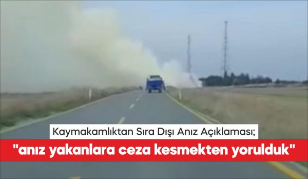 Edirne’nin İpsala İlçesi Kaymakamlığı çiftçileri anız yakmamaları hususunda uyardı. İpsala