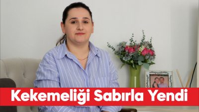 Çocukluğundan beri iletişim sorununa neden olan kekemeliği sabırla aştı
