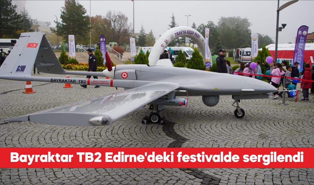 Türk savunma sanayisi ürünü Bayraktar TB2 silahlı insansız hava aracı