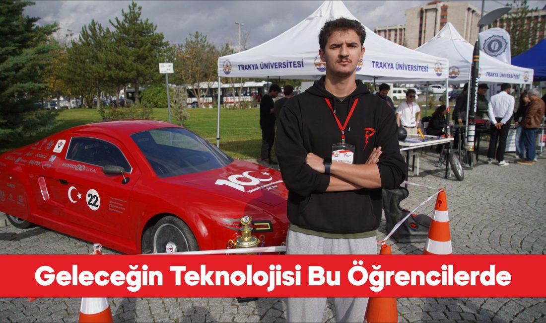 Trakya Üniversitesinin "mucit" öğrencileri elektrikli otonom araçlarıyla TEKNOFEST 2026'ya katılacak