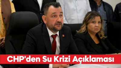 CHP Edirne İl Başkanı Oğuz Saç: "Tek gündemimiz, hemşerilerimizin musluklarından