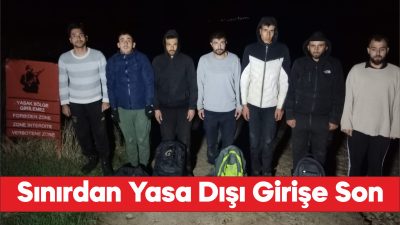 Edirne'de 16 düzensiz göçmen yakalandı