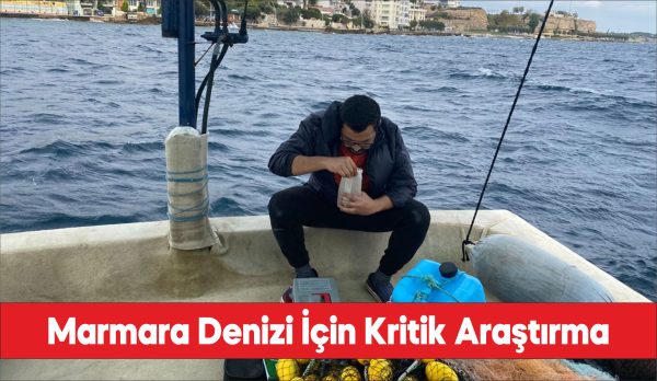 Marmara Denizi araştırmak için Gelibolu'dan numune alındı