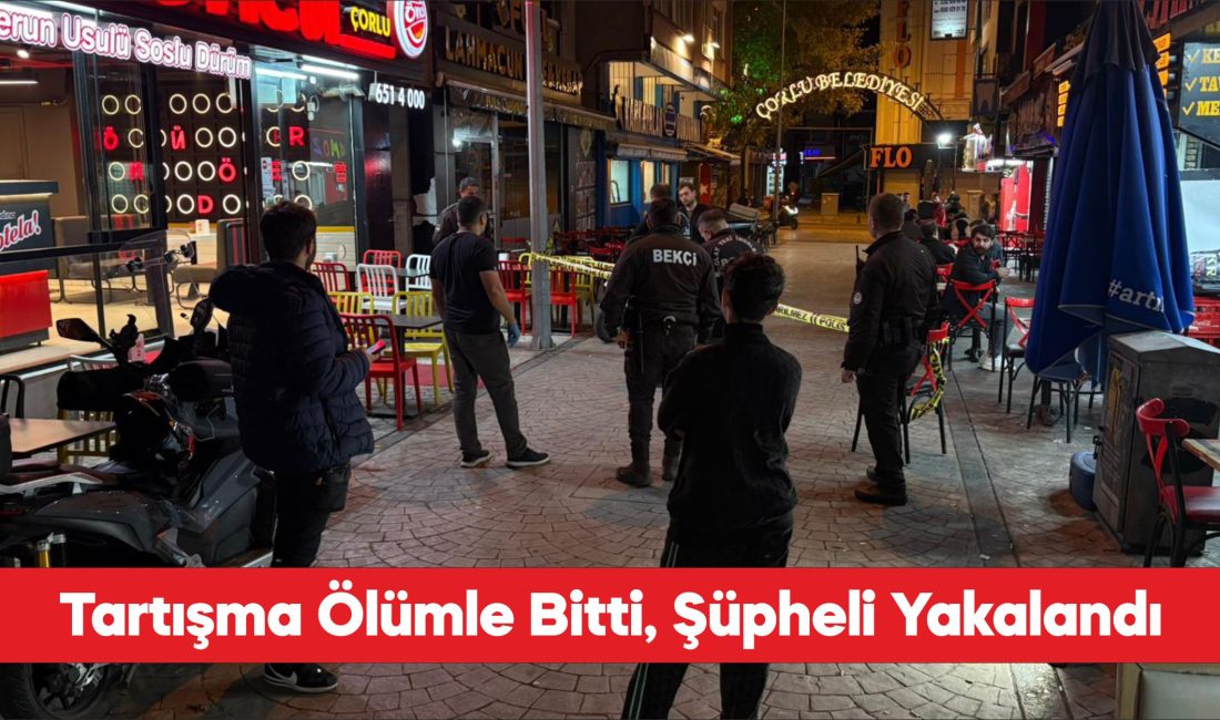 Tekirdağ’da silahlı kavgada 1 kişi öldü