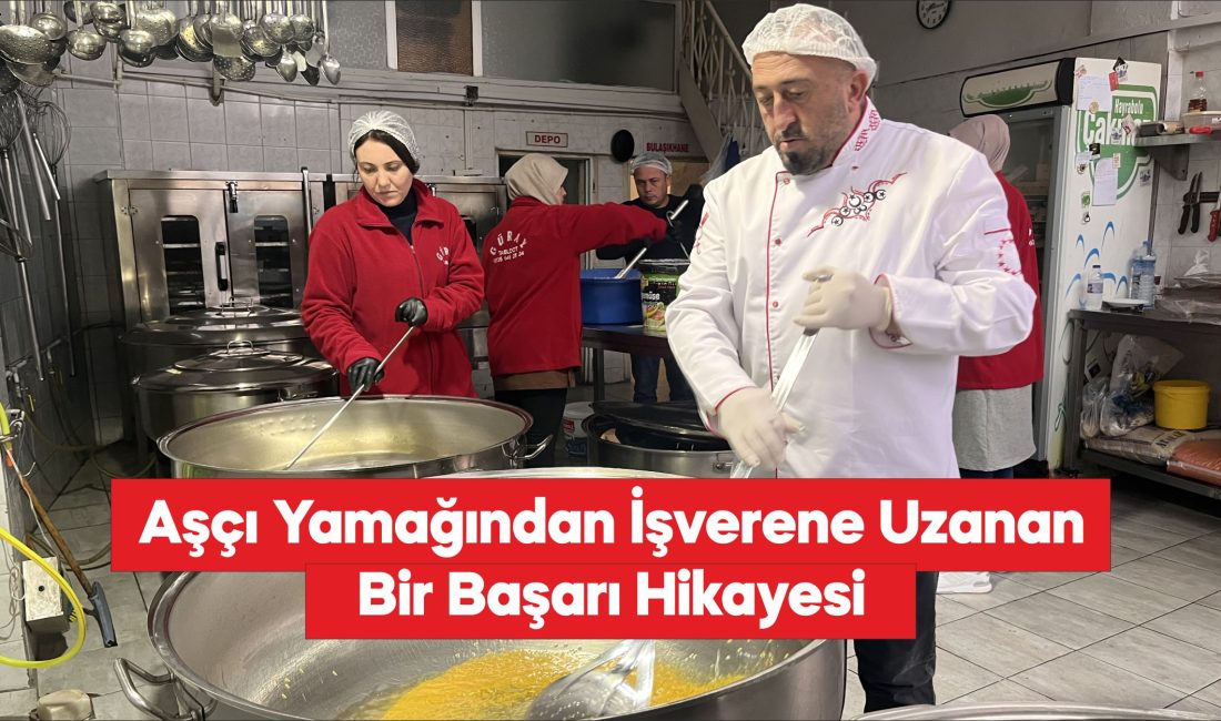 Küçük yaşta aşçı yamağı olarak girdiği mutfakta kurduğu hayalini gerçekleştirdi