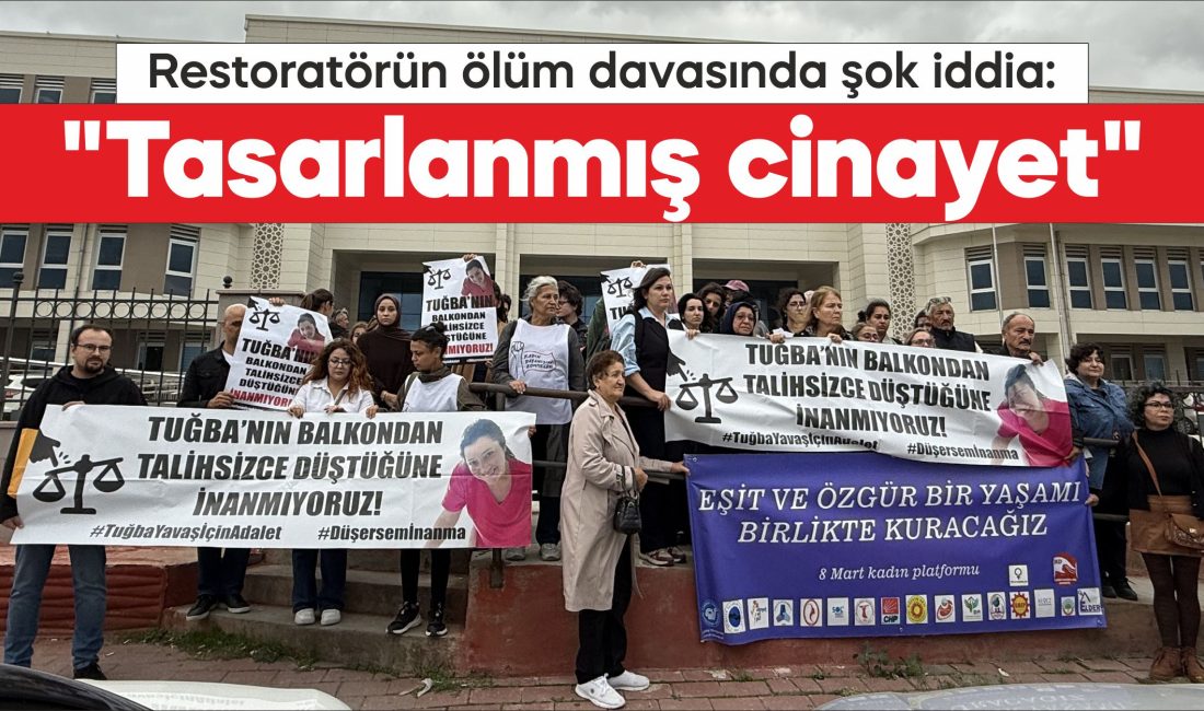 Çanakkale'de 5. kattan düşen restoratörün ölümüne ilişkin davada tanıkların dinlenmesine
