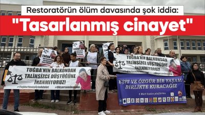 Çanakkale'de 5. kattan düşen restoratörün ölümüne ilişkin davada tanıkların dinlenmesine