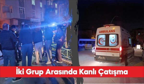 Tekirdağ'da iki grup arasında çıkan bıçaklı kavgada 4 kişi yaralandı