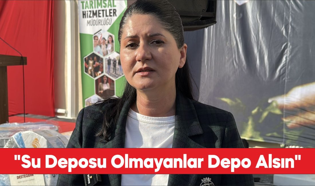 Edirne Belediye Başkanı Gencan su deposu olmayan apartmanlara depo almalarını