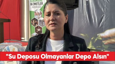 Edirne Belediye Başkanı Gencan su deposu olmayan apartmanlara depo almalarını