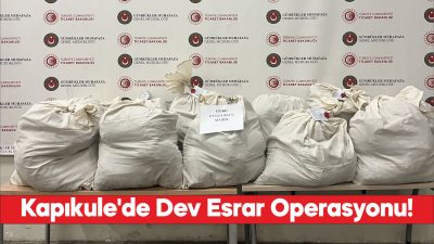 Kapıkule'de tır dorsesine gizlenmiş 113 kilo 664 gram esrar ele