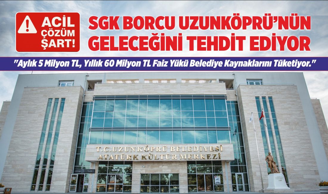 Şehrin Geleceği Tehdit Altında: Aylık 5 Milyon TL, Yıllık 60