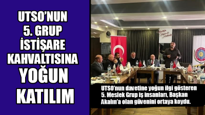 Ticaret ve Sanayi Odası'nın davetine yoğun ilgi gösteren 5. Meslek