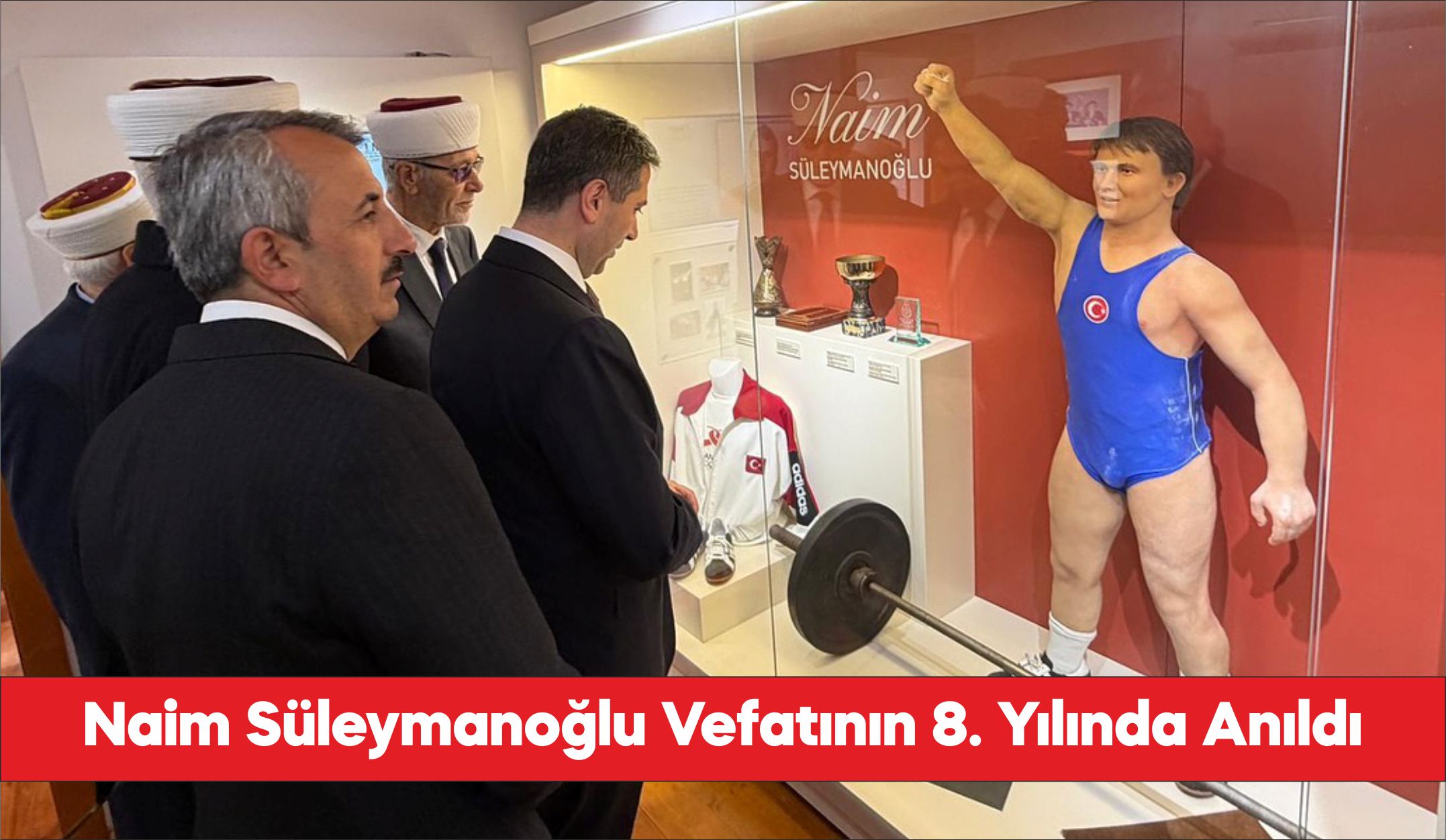 Edirne Valisi Sezer, Bulgaristan'da Naim Süleymanoğlu'nu anma törenine katıldı