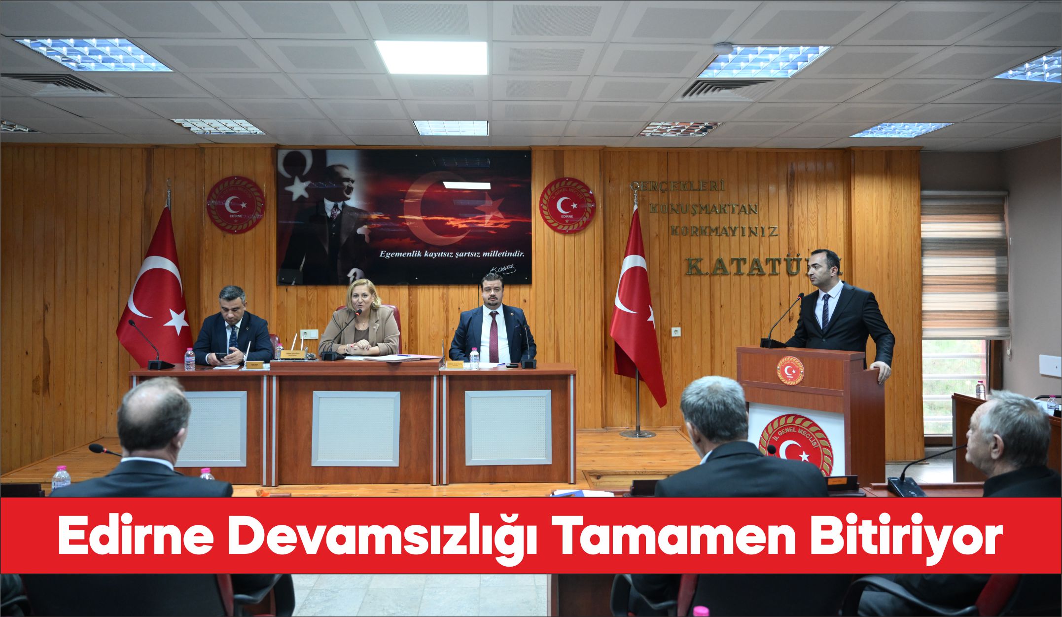 Edirne'de okul devamsızlığının tamamen bitirilmesi hedefleniyor.