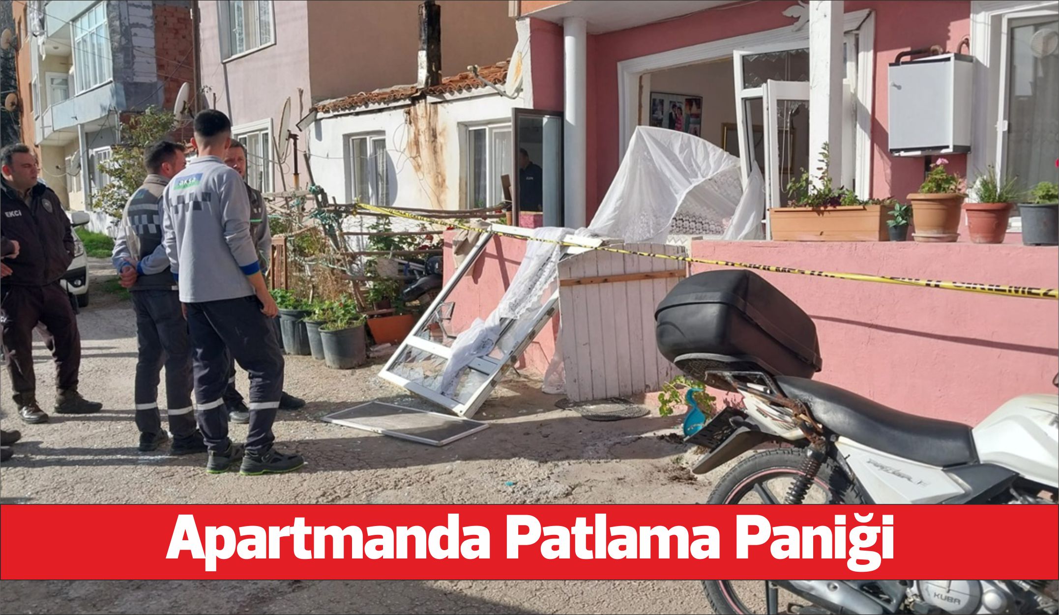 Çanakkale’nin Gelibolu ilçesindeki bir apartmanda meydana gelen patlamada ev sahibi