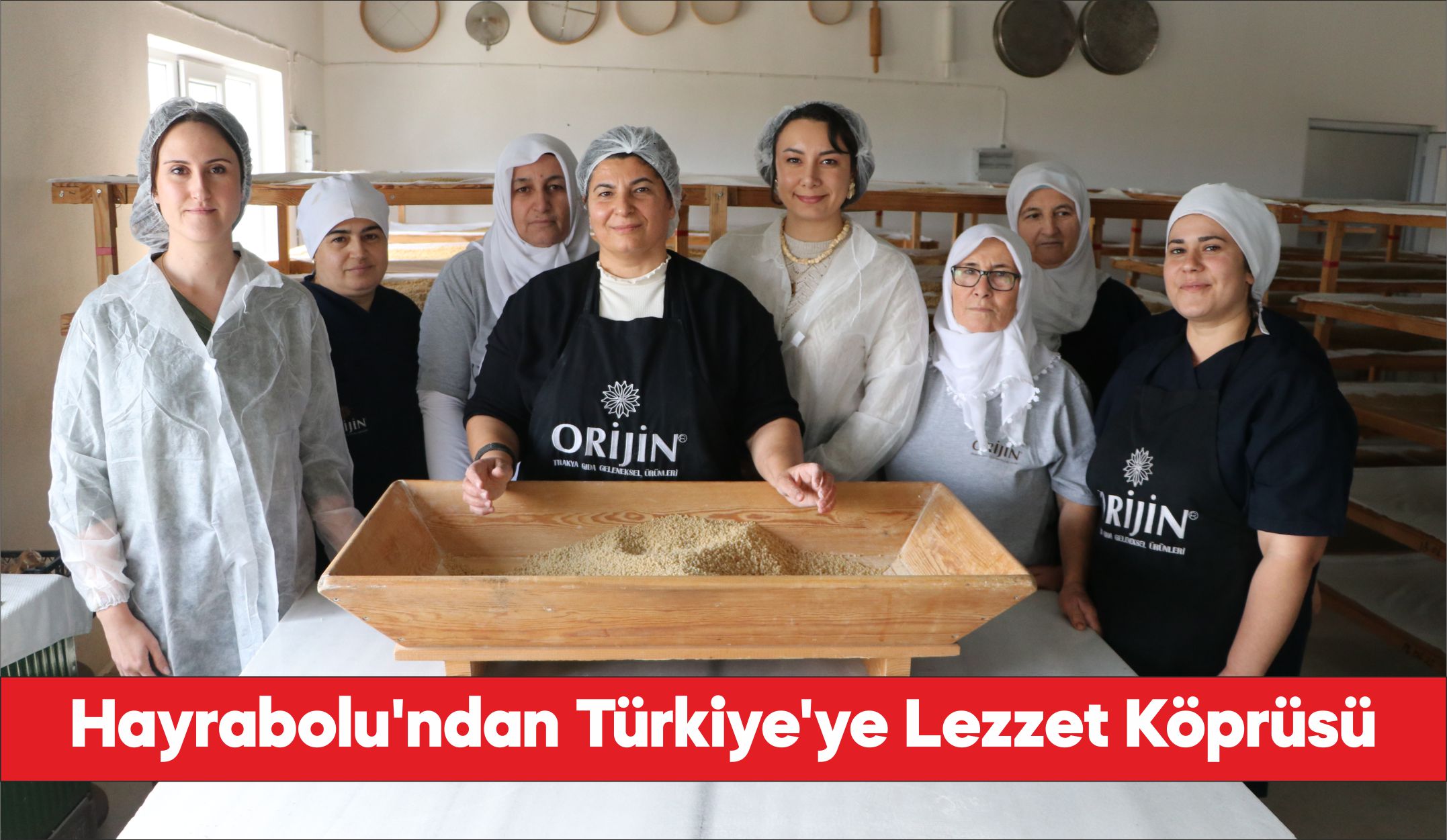 Kadın girişimci Trakya'nın yerel lezzetlerini Türkiye geneline ulaştırıyor.