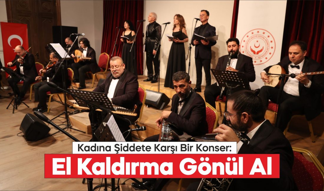 Edirne'de "El Kaldırma Gönül Al" konseriyle kadına karşı şiddete dikkat