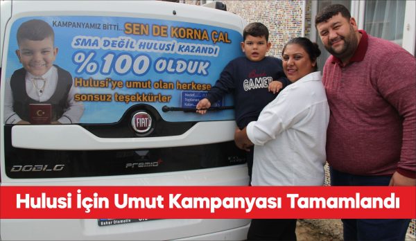 Tekirdağ'da SMA'lı Hulusi Sert için yürütülen kampanya tamamlandı