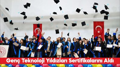Kırklareli'nde DENEYAP Teknoloji Atölyelerinden 54 öğrenci mezun oldu