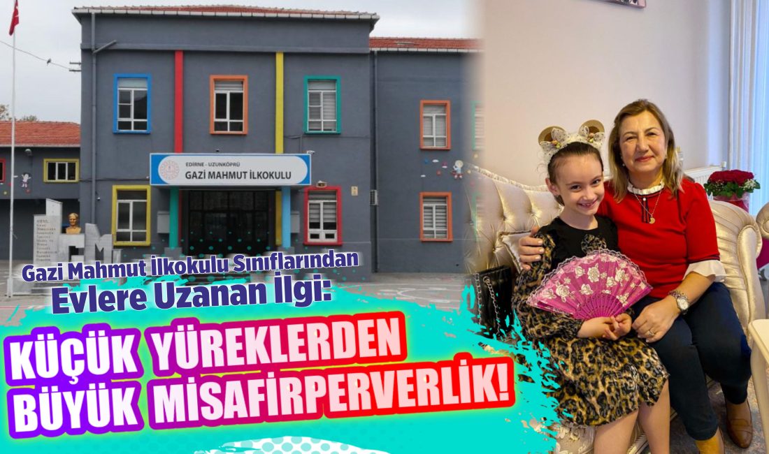 Uzunköprü Gazimahmut İlkokulu  yönetimi ve öğretmenleri, aile ziyaretlerini düzenli