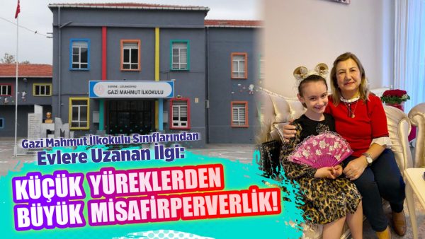 Uzunköprü Gazimahmut İlkokulu  yönetimi ve öğretmenleri, aile ziyaretlerini düzenli