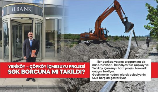 İller Bankası yatırım programına alınan Uzunköprü Belediyesi’nin Çöpköy ve Yeniköy