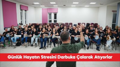 Çanakkale’de farklı yaş ve meslek gruplarından kişiler, gittikleri ritim kursunda