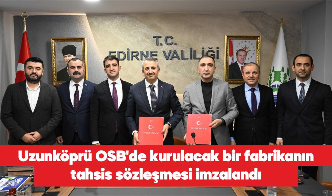 Edirne’de Valilik öncülüğünde yeşil, yenilikçi