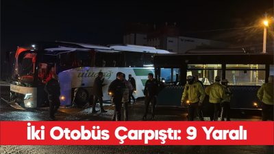 Tekirdağ’ın Çorlu ilçesinde, halk otobüsü ile yolcu otobüsünün karıştığı kazada